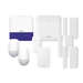 (AX PRO) KIT de Alarma AX PRO / Incluye: 1 Hub con batería de respaldo/ 2 Sensores PIR / 3 Contactos Magnéticos mini / 1 Control Remoto / 1 Sirena Inalambrica Exterior /1 Teclado Inalámbrico / WiFi / Compatible con Hik-Connect P2P - Toer
