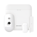 (AX PRO) KIT de Alarma AX PRO con GSM (3G/4G) / Incluye: 1 Hub / 1 Sensor PIR con Cámara / 1 Contacto Magnético / 1 Control Remoto / WiFi / Compatible con Hik-Connect P2P - Toer