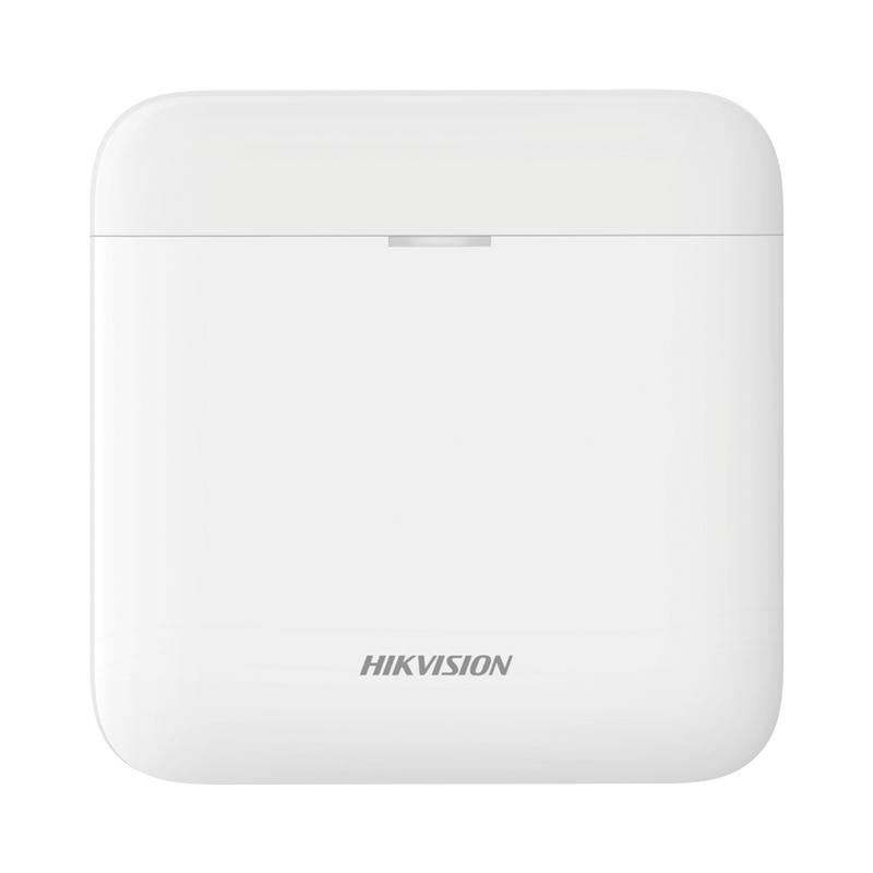DS-PWA48-M-WB (AX PRO) Panel de Alarma Inalámbrico de Hikvision / Soporta 48 Zonas / GSM 3G/4G, Wi-Fi y Ethernet / Incluye Batería de respaldo / Compatible con los Accesorios AX PRO.