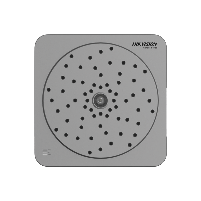 DS-QAAI264G1-P Cámara de Imagen Acústica / 64 Micrófonos / Localización de Fuente de Sonido Alta Precisión / Frecuencia Ultra Amplia / Detección de Fuga de Gas