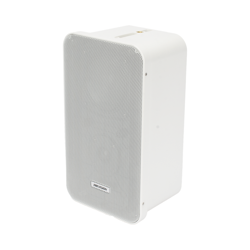 DS-QAE0420G1-V Altavoz Tipo Columna / 20 Watts / 100 V / Rejilla de Metal / Color Blanco / Montaje en L / Exterior / IP66