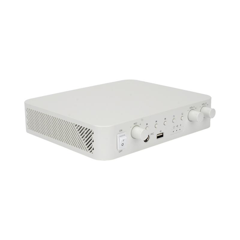 DS-QAE0A60G1-VB Amplificador una Zona / 2 Canales / 30 W por Canal / Conexión Bluetooth / Salida 4-8 ? x 2 / 100V COM x 2 / Uso Interior