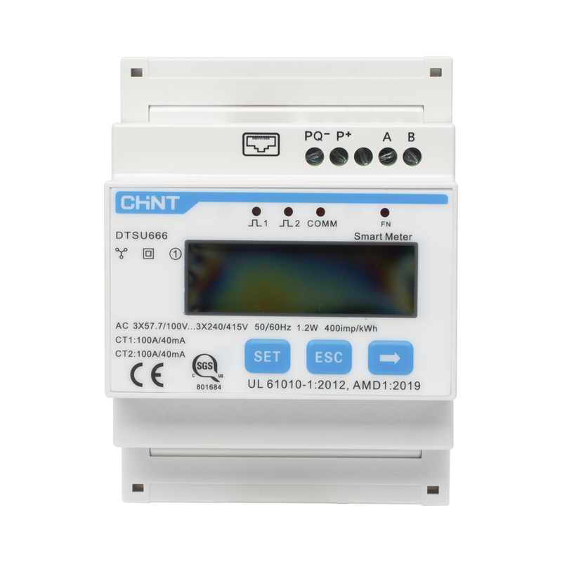 DTSU666/100A Sistema de Exportación y Gestión de Energía Inteligente para Inyección Cero