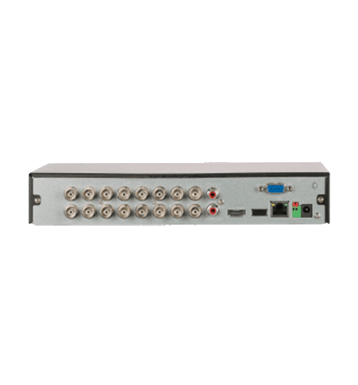 DAHUA XVR5116HS-I3 - DVR 16 Canales 5 Megapixeles Lite WizSense/ H.265+/ 16 Canales +8 IP/ Hasta 24 Canales IP/ 2 Canales de Reconocimiento Facial/ SMD Plus/ Protección Perimetral/ 1 Sata/ Soporta CVI/AHD/TVI/ CVBS e IP/ IoT&POS/