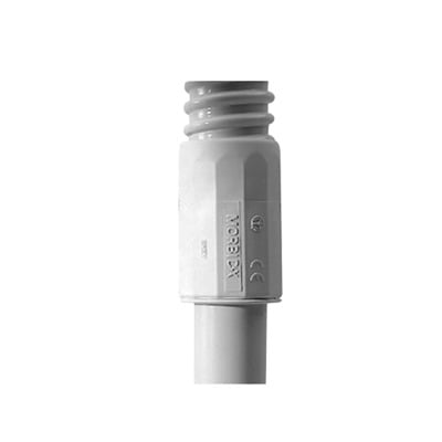 DX-43-432 Conector (Racor) de tubería rígida a tubería flexible (Diflex), PVC Auto-Extinguible, 32 mm, IP65