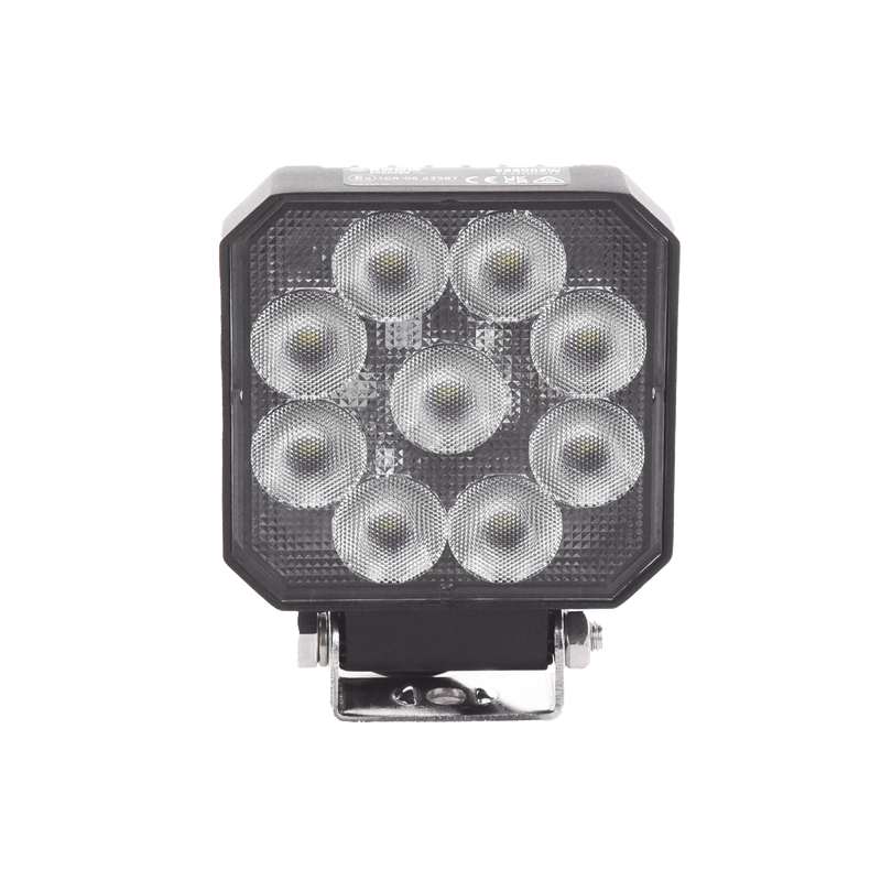 E92006W Luz de trabajo, 9 LED, 1050 Lumenes, 12-24 Vcd