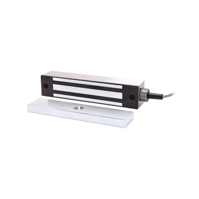 Chapa Magnetica 600 Lbs Para Uso en Exterior / IP65 / Con Cordón Armado - Toer