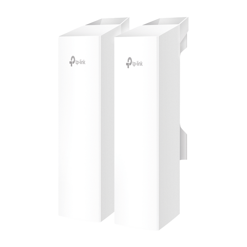 EAP215BRIDGEKIT Punto de Acceso Omada / WiFi AC 867Mbps en 5GHz / Emparejamiento Automático / 3 puertos Gigabit / PoE Pasivo 24 Vcc / Antenas Direccional de 11 dBi MIMO 2x2 / Adminsitración Remota Mediante Omada