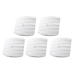 Kit de 5 Puntos de Accesso Omada doble banda 802.11ac, MU-MIMO, PoE af y PoE Pasivo, soporta hasta 100 clientes, hasta 1350 Mbps. - Toer
