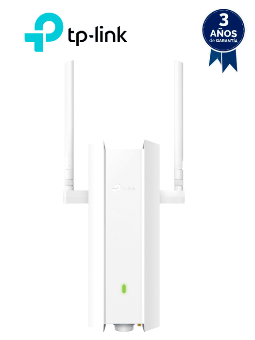 TP-LINK EAP625-OUTDOOR HD - Punto de Acceso Wi-Fi 6 de Interior/Exterior AX1800 , 1.8 Gbps de velocidad ,  OFDMA, MU-MIMO ,  Gestión remota Omada SDN  , 1000+ clientes.