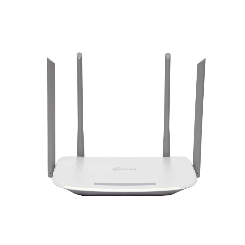 EC220G5 Router Inalámbrico ISP doble banda AC, 2.4 GHz y 5 GHz Hasta 1167 Mbps, 4 antenas externas omnidireccional, 3 Puertos LAN 10/100/1000 Mbps, 1 Puerto WAN 10/100/1000 Mbps