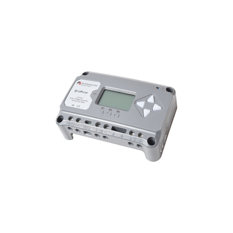 EC-30M Controlador solar 12/24 Vcc  de 30 Amp. Con pantalla de medición
