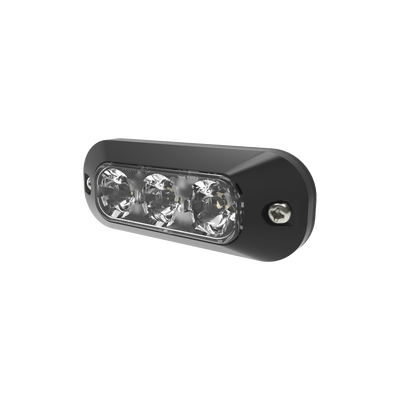 Luz Perimetral LED / 3 LEDs Blanco / 21 Patrones Destello / 12-24 VDC / IP67 / SAE J595 Clase I