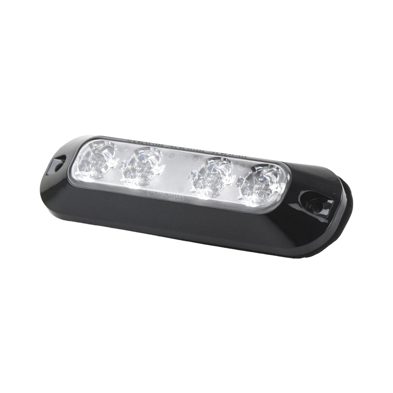 ED3704-RB Luz perimetral, 4 LEDs Ultra Brillantes, color Rojo / Azul