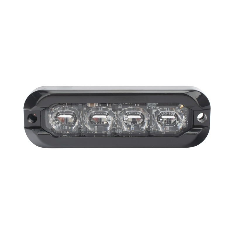 ED3793RB Luz perimetral , 8 LED Ultra Brillantes, Dual Color Rojo / Azul