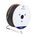 Carrete de Fibra Óptica Monomodo con conectores LC-LC Duplex, Reforzada con Kevlar, de 300 metros, Para instalaciones subterráneas por tubería - Toer