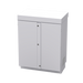 Gabinete de Lámina Galvanizada para  Baterías (Hasta 12 Baterías PL110D12) y Equipo de Comunicación. - Toer