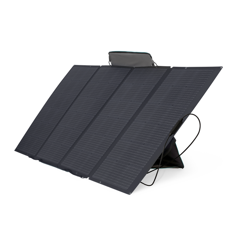 EF-FLEX-M400 Módulo Solar Portátil y Flexible de 400W Recomendado para Estaciones Portátiles EFD330, EFD350 ó EFD500 / Ajuste de Ángulo / Carga Eficiente / Incluye Cable XT60 a MC4