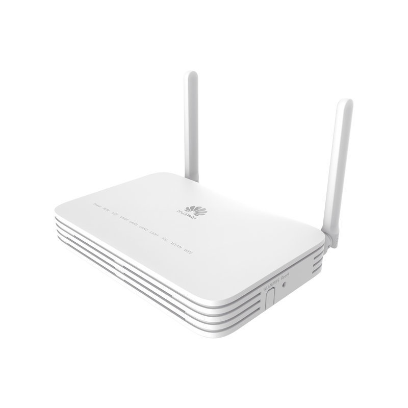 EG8141A5-10 ONT GPON Huawei OptiXstar WiFi4 (2.4GHz) 1 puerto LAN GE + 3FE + 1POTS, hasta 300 Mbps