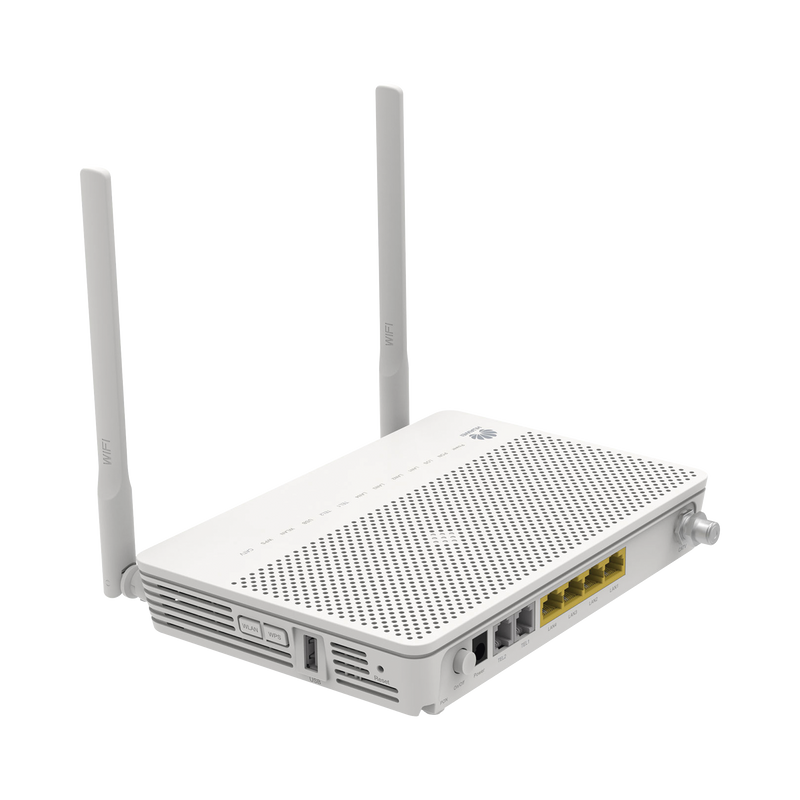 EG8247H5 ONT GPON OptiXstar WiFi 2.4GHz 4 puertos GE + 1 puerto CATV + 2 POTS, hasta 300 Mbps