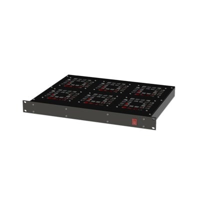 Ventilador para Rack 19" con 6 Abanicos. Entrada: 110 Vca - Toer