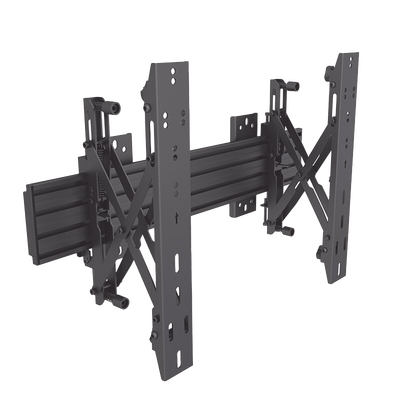 Montaje de Pared Push in -  Pop out para Videowall| VESA 400| Para pantallas de 37 a 65 in | Capacidad Maxima de Carga 30 Kg - Toer