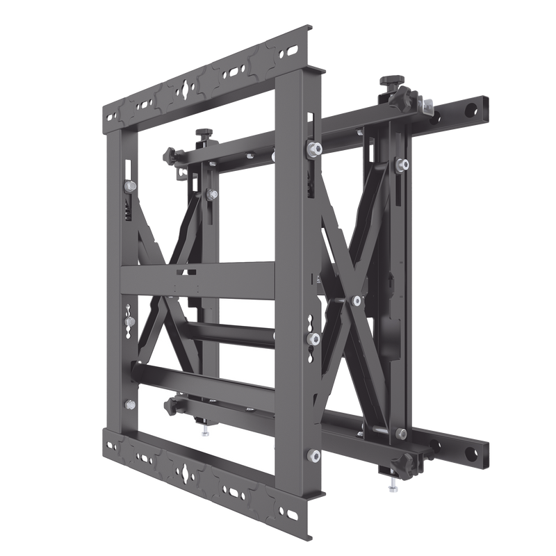 Soporte Modular de Pared para Videowall | Pop Out | Peso Máx. Sopotado 50 Kg | Soporta Formato Horizontal y Vertical.