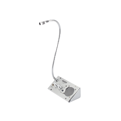 Sistema de Intercomunicación | Ideal para Ventanillas | Audio de voz de dos vías | 12V/1A 2W | Micrófono Interior + Micrófono Exterior - Toer