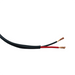 Bobina de 152 Metros / 16AWG 2 Conductores / Cable Profesional de ALTA FIDELIDAD 100% Cobre / Exterior / Direct Burial / Color Negro / Para Aplicaciones de Audio, Control de Acceso y Automatización - Toer