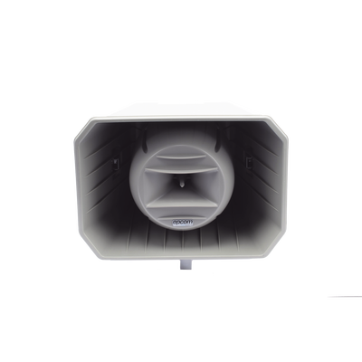 Altavoz para exterior HI-FI | Alta Impedancia 70/100V | 6.25W-12.5W-25W-50W | 99dB de Sensibilidad | Exterior IP66 | Ideal para Música y Voceo - Toer