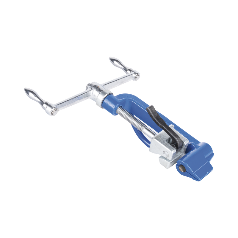 Flejadora Manual Ajustable con Corte para Fleje de 3/4 y 5/8.