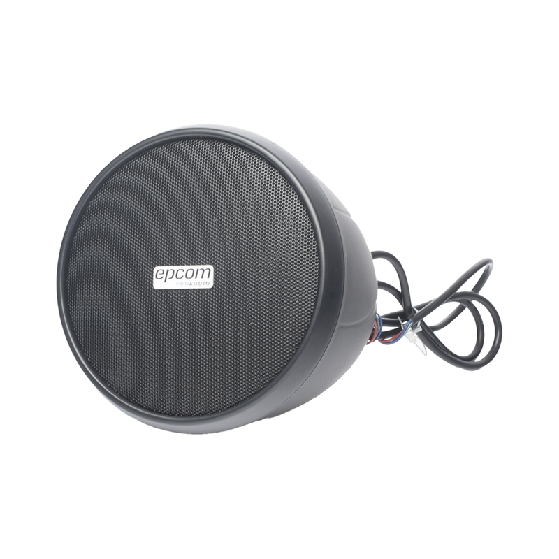 Altavoz Colgante 5 | 10-20W | 70/100V | Respuesta 130-18KHz | Negro | Sensibilidad 90dB