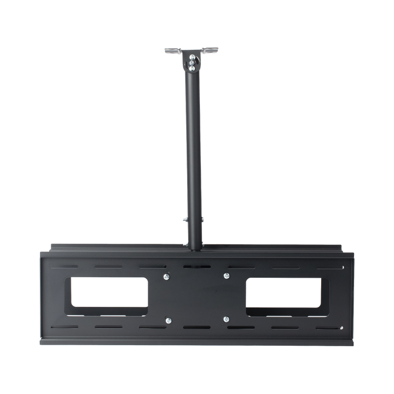 EPB64PD Montaje de Techo Universal Doble para Monitores de 32 a 65 / Soporta hasta 60 kg x pantalla  / Vesa 600 x 400/  Acero / Montaje Telescopico de 50 cm hasta 90 cm