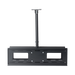 Montaje de Techo Universal Doble para Monitores de 32 a 65" / Soporta hasta 60 kg x pantalla  / Vesa 600 x 400/  Acero / Montaje Telescopico de 50 cm hasta 90 cm - Toer