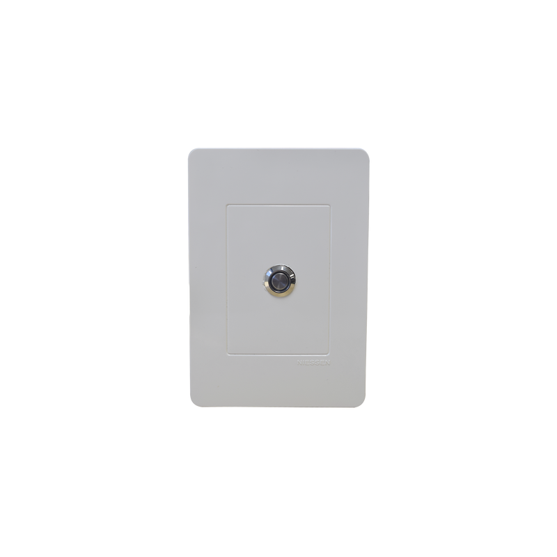 Botón de Salida Iluminado / Función de esclusa integrada / Instalación en caja estándar