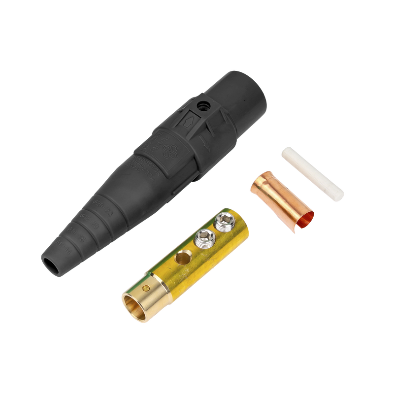 Conector camlock 400 AMPERES HEMBRA COLOR NEGRO