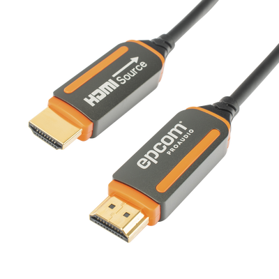 Cable HDMI de Fibra Óptica de 20m | Alta Definición | Version 2.0 | Alta velocidad 18Gbps | 4K@60Hz | HDCP 2.2 | Resistente a EMI y RFI - Toer