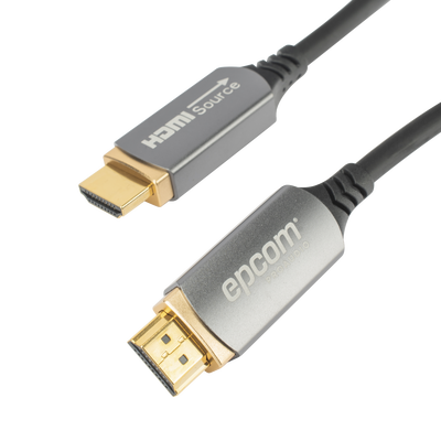Cable HDMI de Fibra Óptica de 10m | Alta Definición | Version 2.1 | Alta velocidad 18Gbps | 8K@60Hz | HDCP 2.2 | Resistente a EMI y RFI - Toer