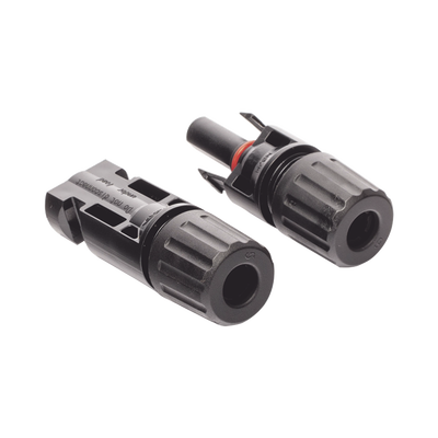 Conector MC-4 para Módulos Fotovoltaicos (conector hembra + conector macho) - Toer