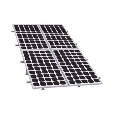 Montaje para Panel Solar, Riel de 2200mm para Módulos con Espesor de 35mm, Velocidad de Viento Máx. 136km/h