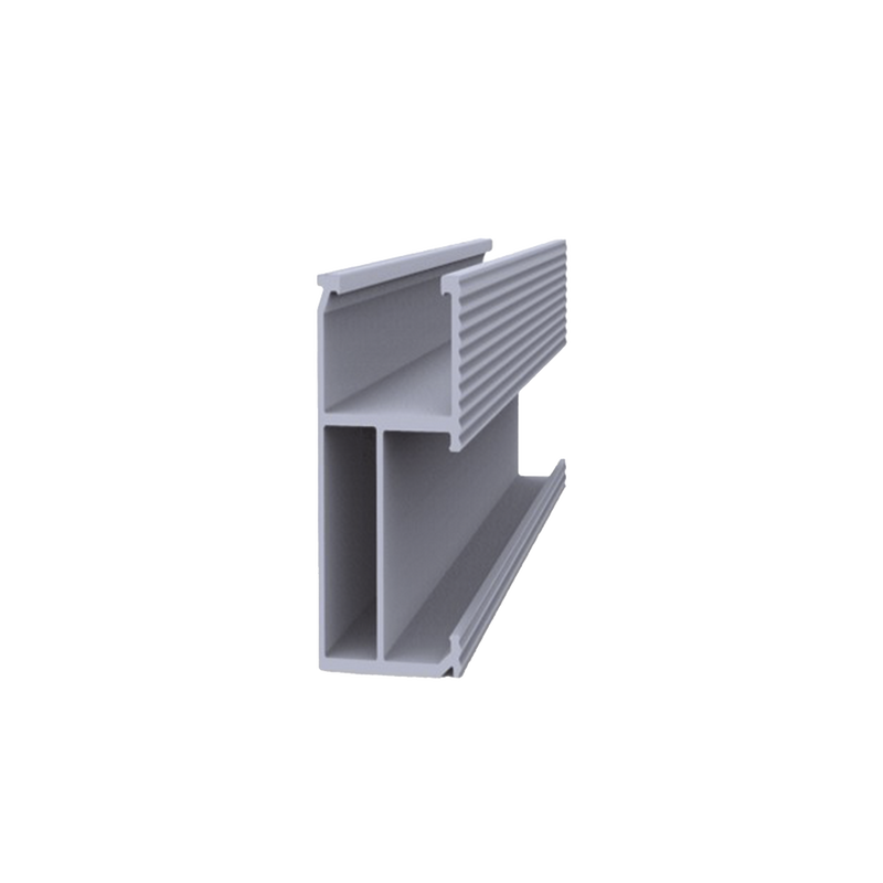 EPLSR81400 Riel 8 para montaje de módulos fotovoltaicos de aluminio anodizado de 1400mm.