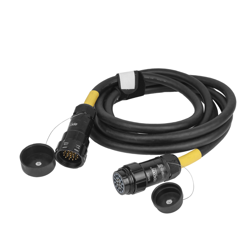 MANGUERA DE AC TIPO SOCAPEX CONECTORES MACHO Y HEMBRA | 10 METROS