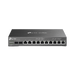 Router Omada VPN / SDN Multi-WAN 1G / Switch con PoE y Controlador  / 2 puerto WAN/LAN SFP 1G / 1 Puerto RJ45 WAN / 1 Puerto WAN/LAN RJ45 / 8 Puertos PoE+ LAN RJ45 /  24,980 Sesiones Concurrentes - Toer