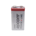 Pila 9V @ 1200 mAh / Alta Capacidad ( No recargable ) - Toer