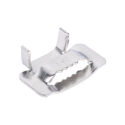 Hebillas PanSteel™ de Acero Inoxidable 201, Para Uso con Fleje ESW16T76-CR2 de 5/8, Paquete de 100pz - Toer