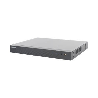 DVR 4 Megapixel / 32 Canales TURBOHD + 8 Canales IP / 2 Bahías de Disco Duro / 1 Canal de Audio