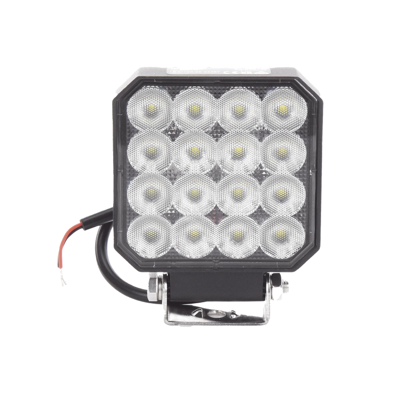 Luz de Trabajo Ultra brillante, 16 LED, 1655 Lúmenes, 12-24 Vcd