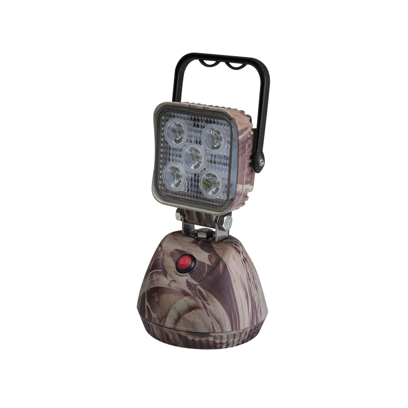 EW2461-CAMO Lámpara de trabajo de mano con batería recargable y montaje magnético