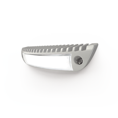 Luz de cortesía con bisel color blanco ideal para ambulancias y vehículos de rescate - Toer