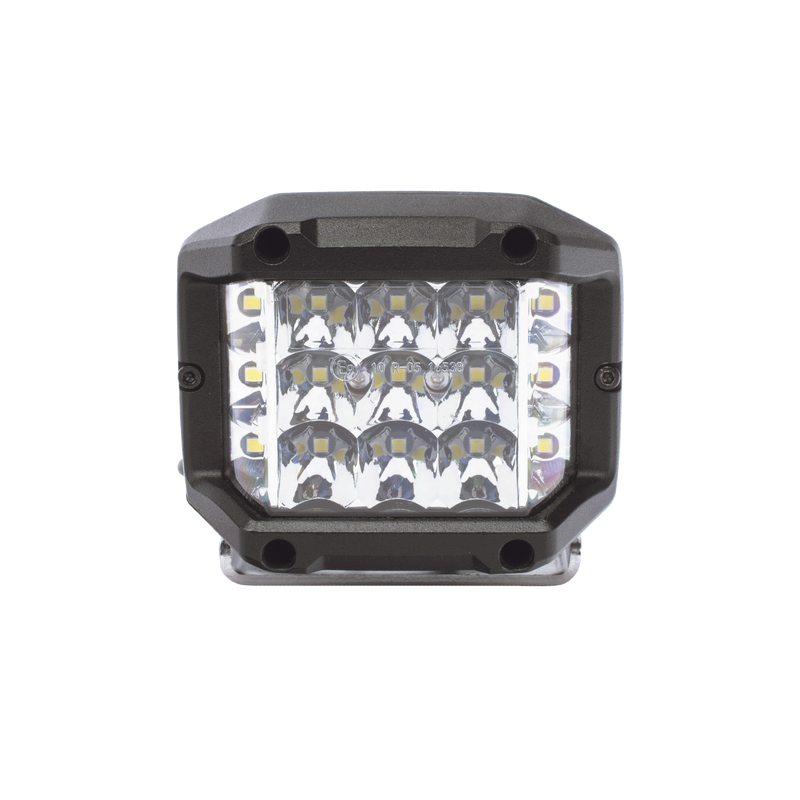 EW2603 Lampara de trabajo de uso rudo,  IP67, 12-24 Vcc